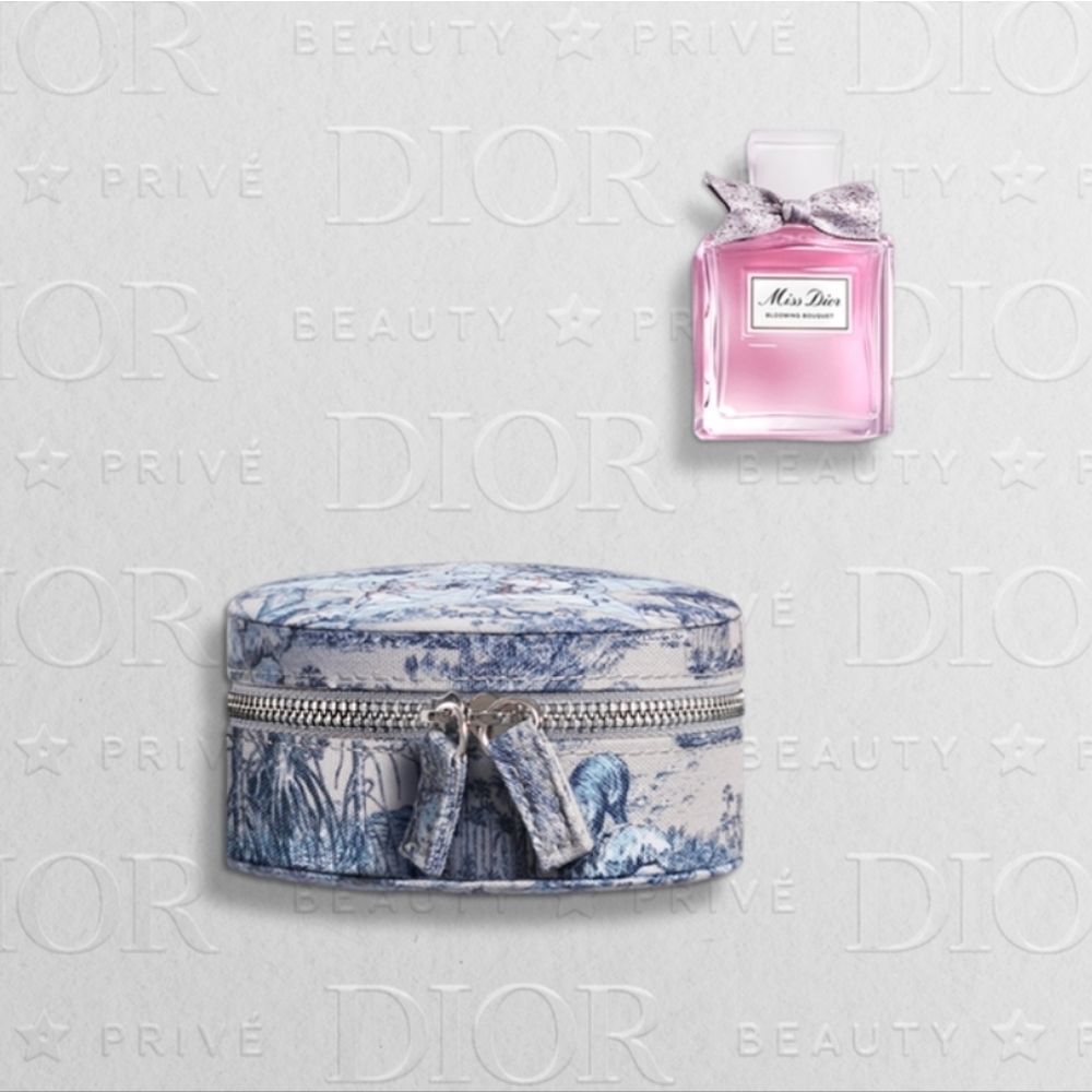 Dior Gold Member Birthday Gift Around the World Jewelry box Blooming Bouquet